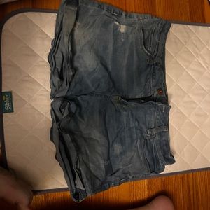 Jean shorts light wash